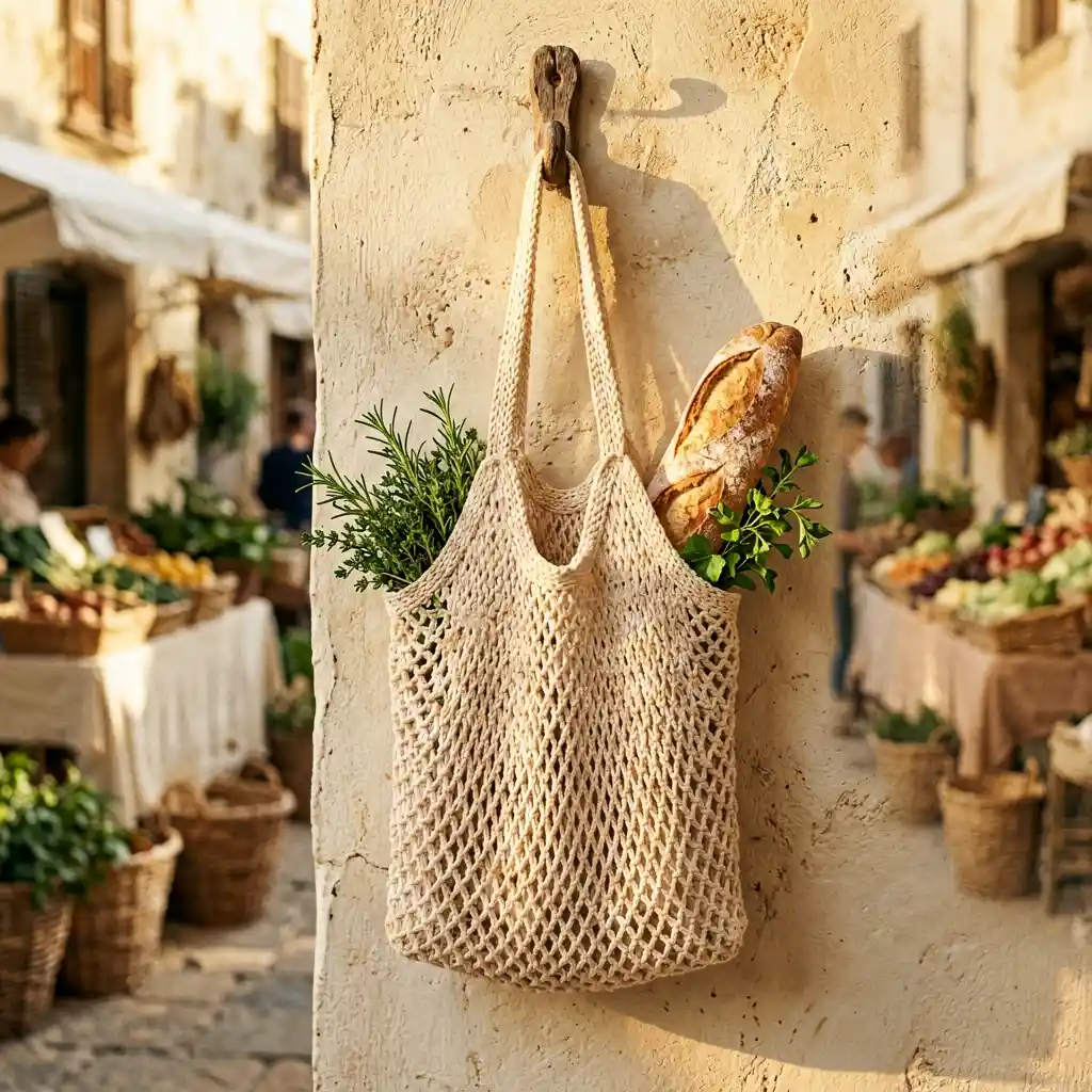 French Market String Bags