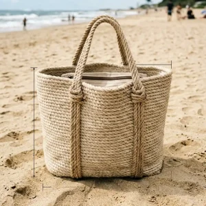 Large String Beach Bag — Eco Summer Tote