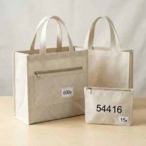 Non-Woven Foldable Tote Bag — Pocket Travel Design