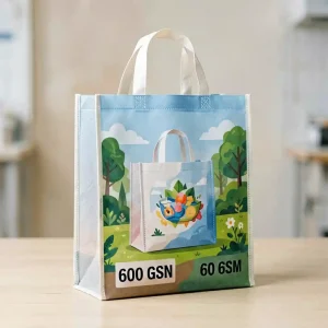 Non-Woven Reusable Shopping Bags — 80 GSM Bulk
