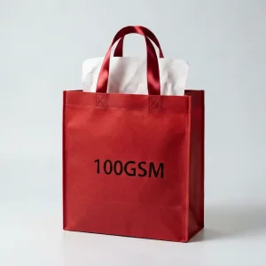 Non-Woven Wine Gift Bag — Promotional Single Bottle