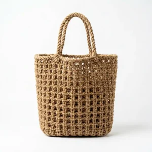 Organic Hemp String Bag — Natural Fiber Shopping