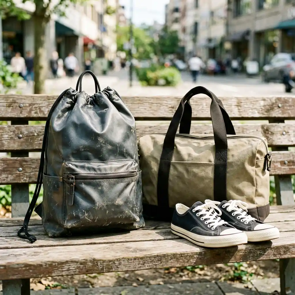 RPET Drawstring Backpacks & Duffle Bags: Recycled, Practical, Promotable