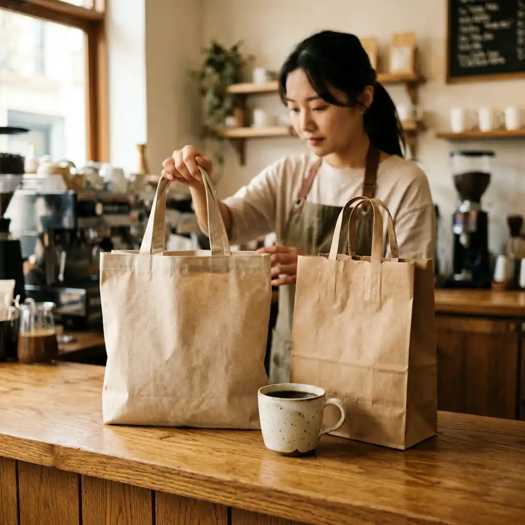 Reusable Bags for Cafes & Coffee Shops: Turn Takeaway into Loyalty